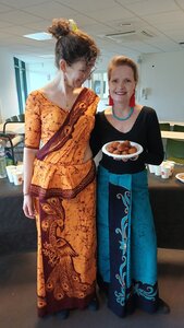 Sigiri Apsara, exposition de batiks de Prémalal De Silva, 20260312_174536