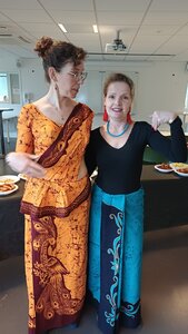 Sigiri Apsara, exposition de batiks de Prémalal De Silva, 20260312_174641