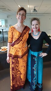 Sigiri Apsara, exposition de batiks de Prémalal De Silva, 20260312_174647