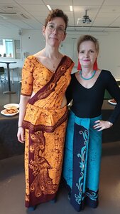 Sigiri Apsara, exposition de batiks de Prémalal De Silva, 20260312_174653