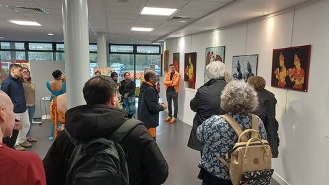 Sigiri Apsara, exposition de batiks de Prémalal De Silva, 20260312_183212