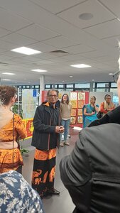 Sigiri Apsara, exposition de batiks de Prémalal De Silva, 20260312_183248