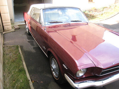 Mustang cabriolet V8 289Ci 1965, IMG_8981