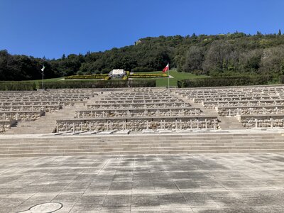 PONTECORVO AVRIL 2026 AVEC THIERRY BRIGITTE ET CLAUDE, CIMETIERE POLONAIS A MONTE CASSINO