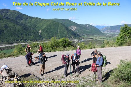 Circuit des Cabrettes, T&ecirc;te de la Clappe  Col de Roux  et Cr&ecirc;te de la Barre 001