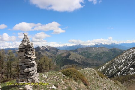 Circuit des Cabrettes, T&ecirc;te de la Clappe  Col de Roux  et Cr&ecirc;te de la Barre 030