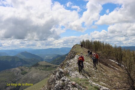 Circuit des Cabrettes, T&ecirc;te de la Clappe  Col de Roux  et Cr&ecirc;te de la Barre 052