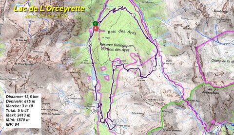 Lac de L'Orceyrette, Sans titre 1