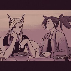 Akali's lovers album, C-Ahri-GCSMwcLXEAADIiD
