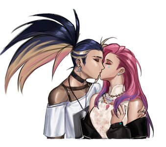 Akali's lovers album, D-Seraphine-F2yIVMLaUAA_N8i