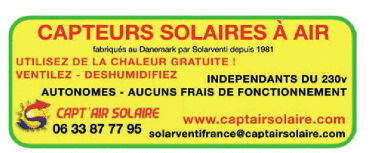 Affiches activités, Capteur solaire air