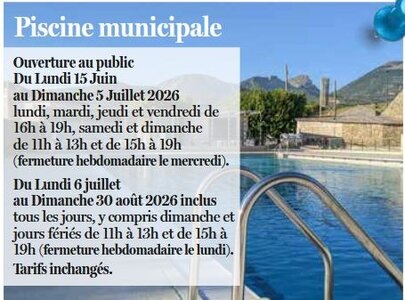 Affiches activités, Piscine Bourdeaux
