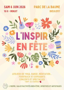 Affiches activités, Sam 6 Juin Dieulefit Inspir en f&ecirc;te