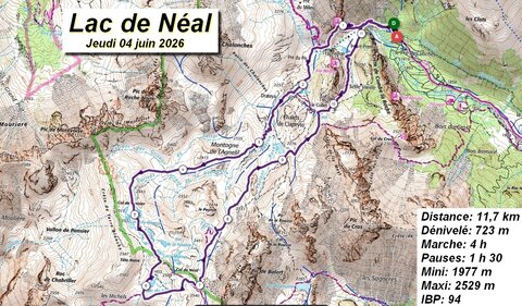 Lac de Néal, Lac de N&eacute;al