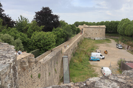 2026_06_15_Dinan, 2026_06_15_0064_Le rempart nord et la tour Beaumanoir