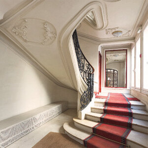 Photos immeubles, 60rueSaintLazareEscalier