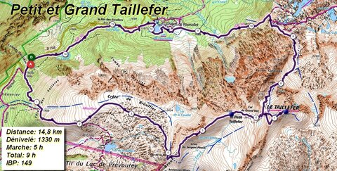 Petit et Grand Taillefer, Taillefer