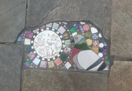 Street-Art-Dijon, StreetArt-Dijon FANNY PITOISET_Musette proche chez nous
