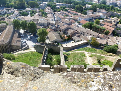 Aude 2012, Vue à partir des remparts
