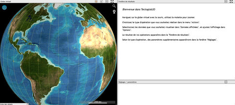 Images Atlas SVT, tectoglob3D