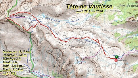 La Tête de Vautisse, T&ecirc;te de Vautisse