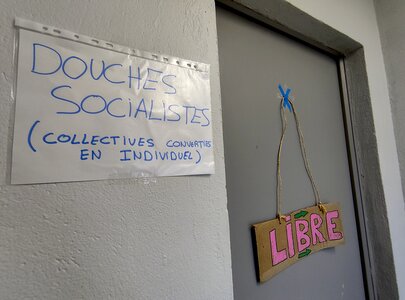 Déchaînées - Les Rencontres de l'écologie du livre, jeudi_aprem_douches_socialistes