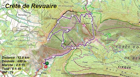 Crête de Revuaire, IMG_3195