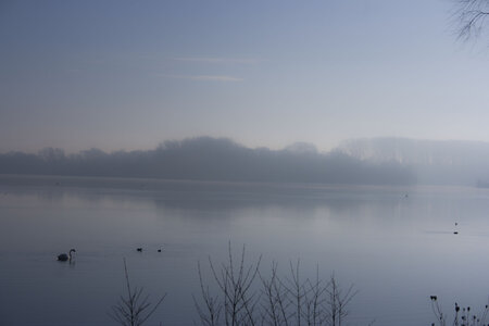 petits rafraichissements, lac du heron hiver