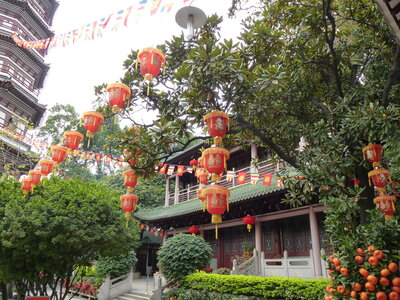 Guangzhou, Chine, Temple des Six Banians