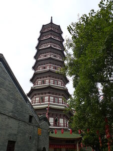 Guangzhou, Chine, Temple des Six Banians - Flower Pagoda