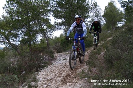 2013-01-27 - Randonnée des 3 Fréres - Châteauneuf les Martigues, 2013_01_27 Rando des 3 frères-77