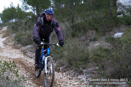 2013-01-27 - Randonnée des 3 Fréres - Châteauneuf les Martigues, 2013_01_27 Rando des 3 frères-81