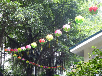 Guangzhou, Chine, Parc Yuexiu, festival des lanternes