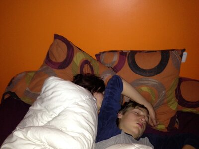 le départ (26/02/2013), Et dernière  nuit avec mon frère (26/02/2013)