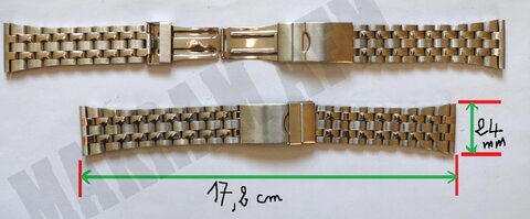 BRACELETS METALIQUES, 24mmA