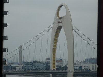 Guangzhou, Chine, Pont Liede