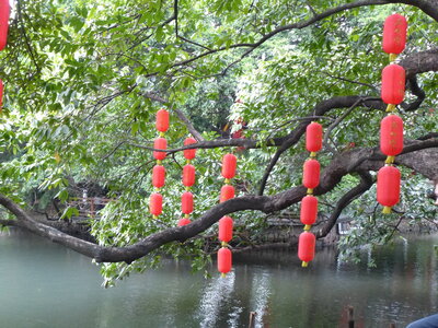Guangzhou, Chine, Parc Litchi Bay