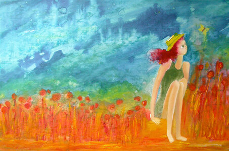 illustrations, jardin