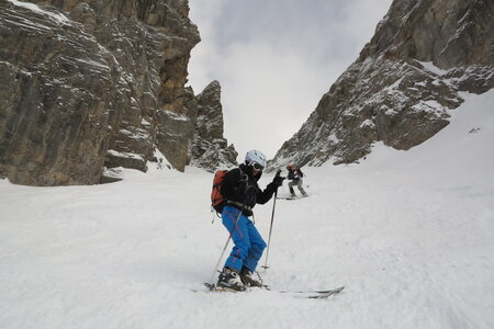 2013-02-24 au 03-03 : ski hors pistes et randonnée hautes Alpes et Piemont Italien, ski-serre-chevalier-escalade-aventure-2013-02-25-12