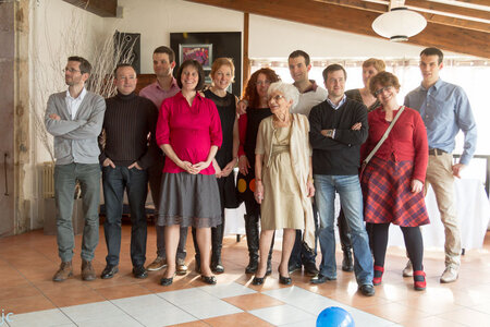 90 ans de mamie Louise - Noyarey mars 2013, 7411398L