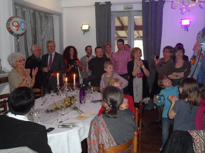 90 ans de mamie Louise - Noyarey mars 2013, SAM_1727