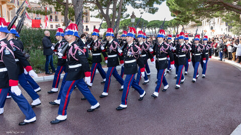 Carabiniers du Prince-Fête Nationale 2019, Fête Nationale 2019  202 sur 364 