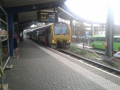 SNCB - Charleroi-Sud, Mon carosse le 29 02: un AR41 pour la ligne 132 Charleroi-Couvin