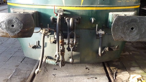 PFT-TSP - Musée Retro Train à St-Ghislain, collection du PFT (Patrimoine Ferroviaire Touristique). Certaines de ces machines roulent encore, notamment lors du festival du Bocq à la mi-août :-) , DSC05071