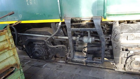 PFT-TSP - Musée Retro Train à St-Ghislain, collection du PFT (Patrimoine Ferroviaire Touristique). Certaines de ces machines roulent encore, notamment lors du festival du Bocq à la mi-août :-) , DSC05079