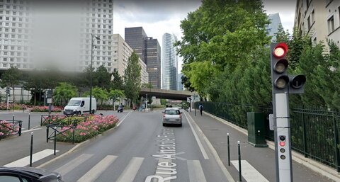 Pistes cyclables, La Défense iti Z.0