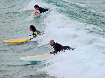 2020-05-22 Blancs Sablons - Leçon de surf, DSCN2317