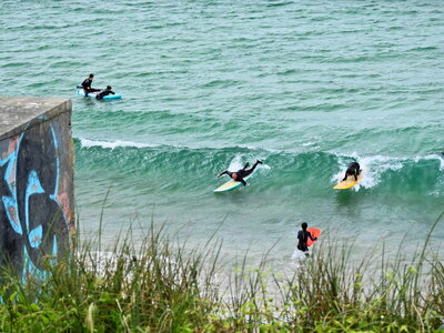 2020-05-22 Blancs Sablons - Leçon de surf, DSCN2326