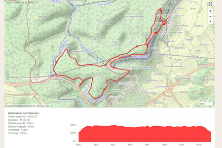 2005-2 randonnées, 031 randonnée Ernolsheim - Mont Saint-Michel, itinéraire, juiller 2005