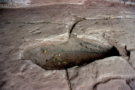 2005-2 randonnées, 052 Le sarcophage de la grotte des Sorcièresl, 17 juillet 2005